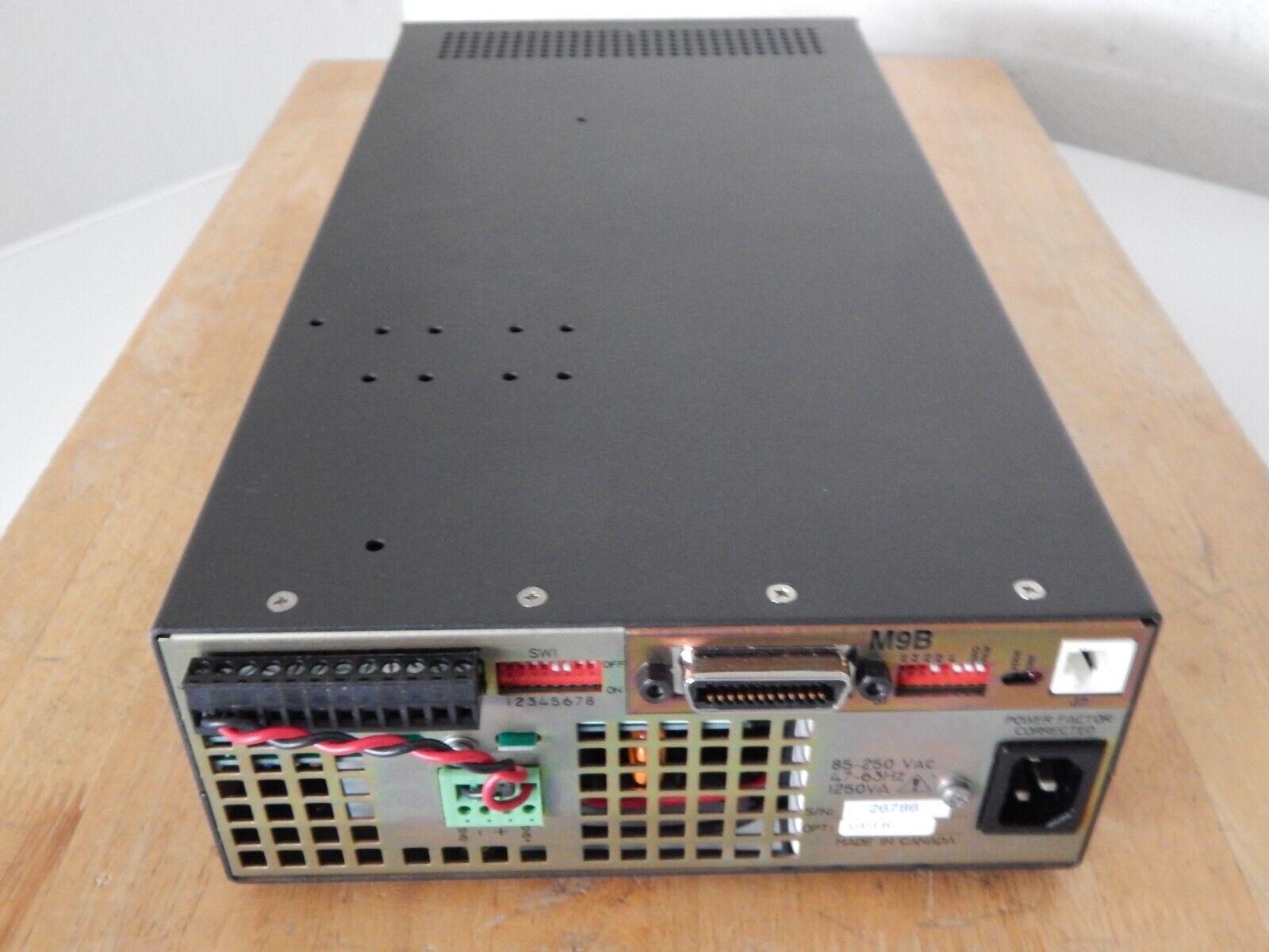 Xantrex XHR100-10, 1000Watt Programmable DC Power Supply, non-functional Xantrex XHR100-10, 1000Watt Programmable DC Power Supply, non-functional